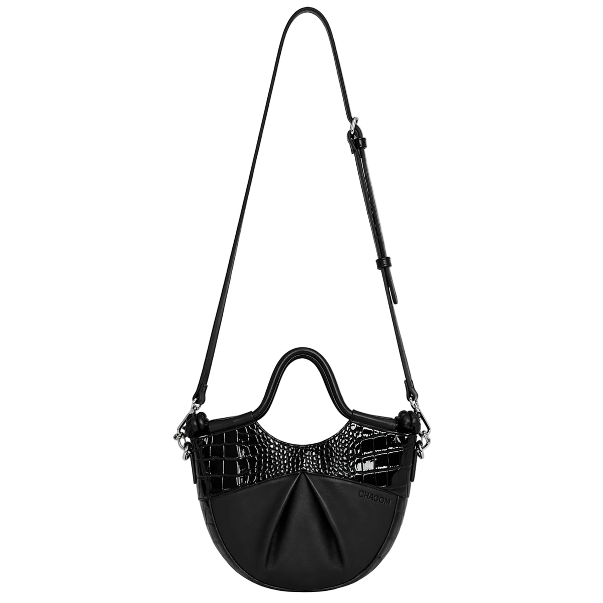AURA negra con bandolera#Color_Negro / Coco negro
