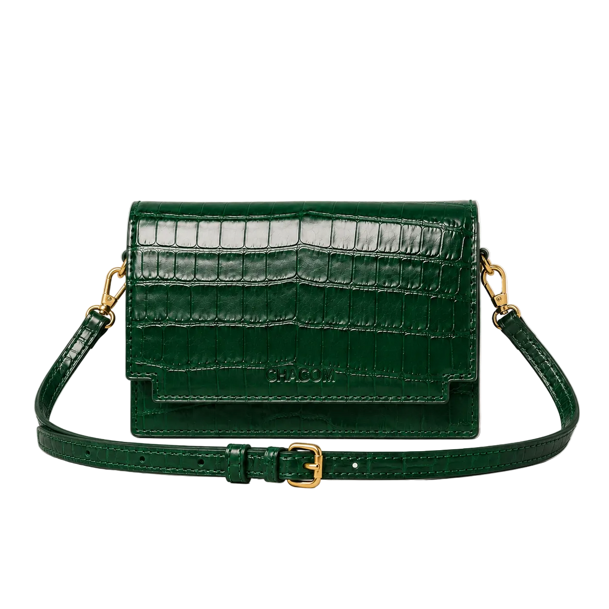 Esmeralda Mini Bandolera, vista frontal