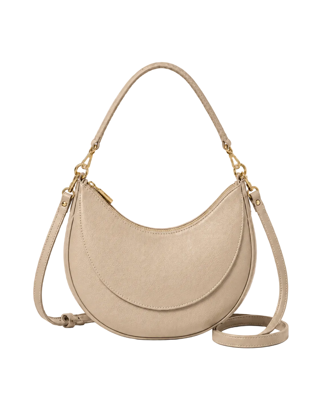 Luna de piel beige, vista frontal#Color_Beige