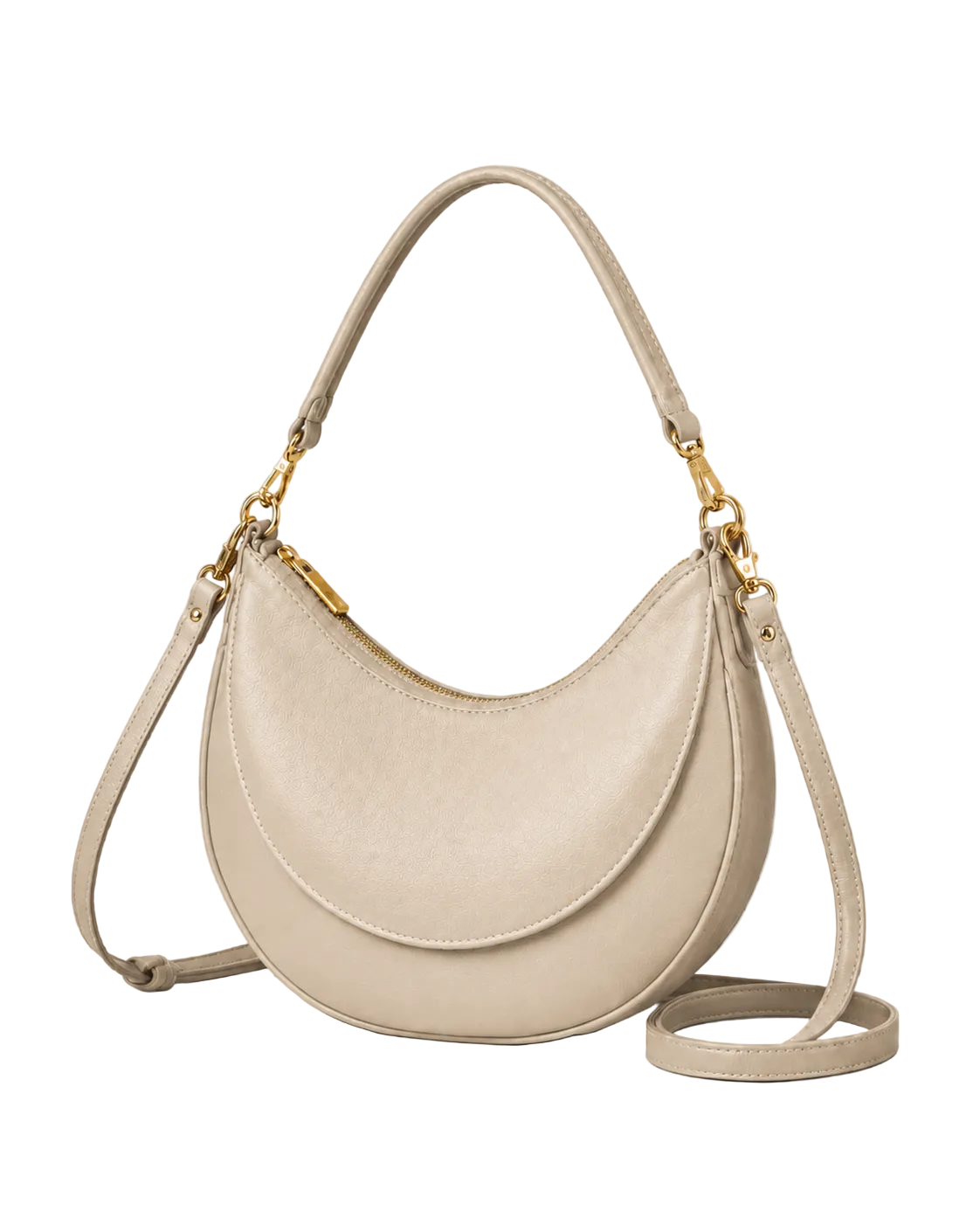Luna de piel beige, vista lateral#Color_Beige