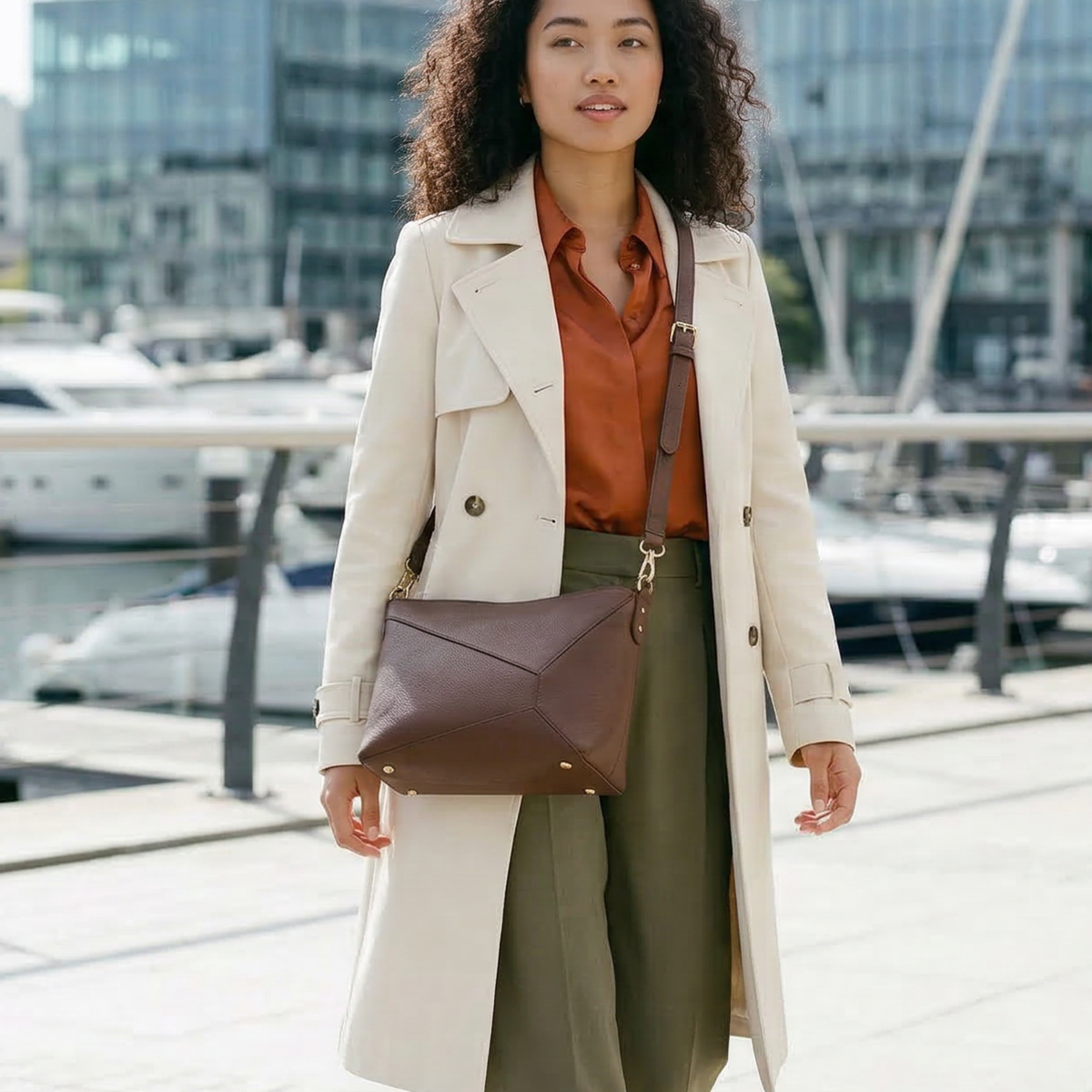 Bolso Mosaic Mediano CHAGOM para el día a día