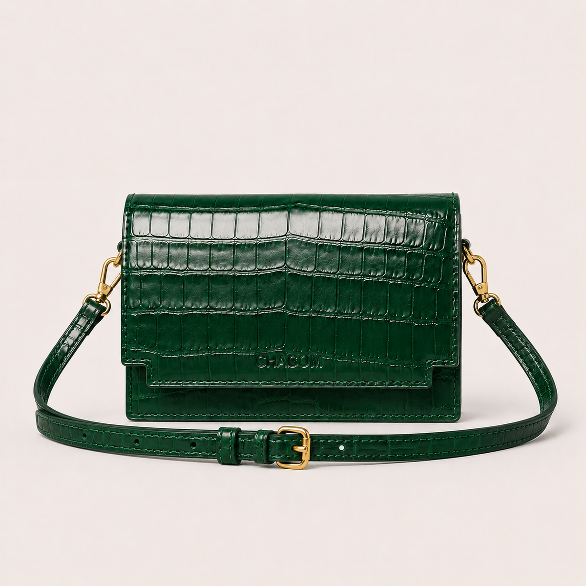 Esmeralda Mini Bandolera, vista frontal